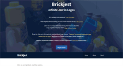 Desktop Screenshot of brickjest.com